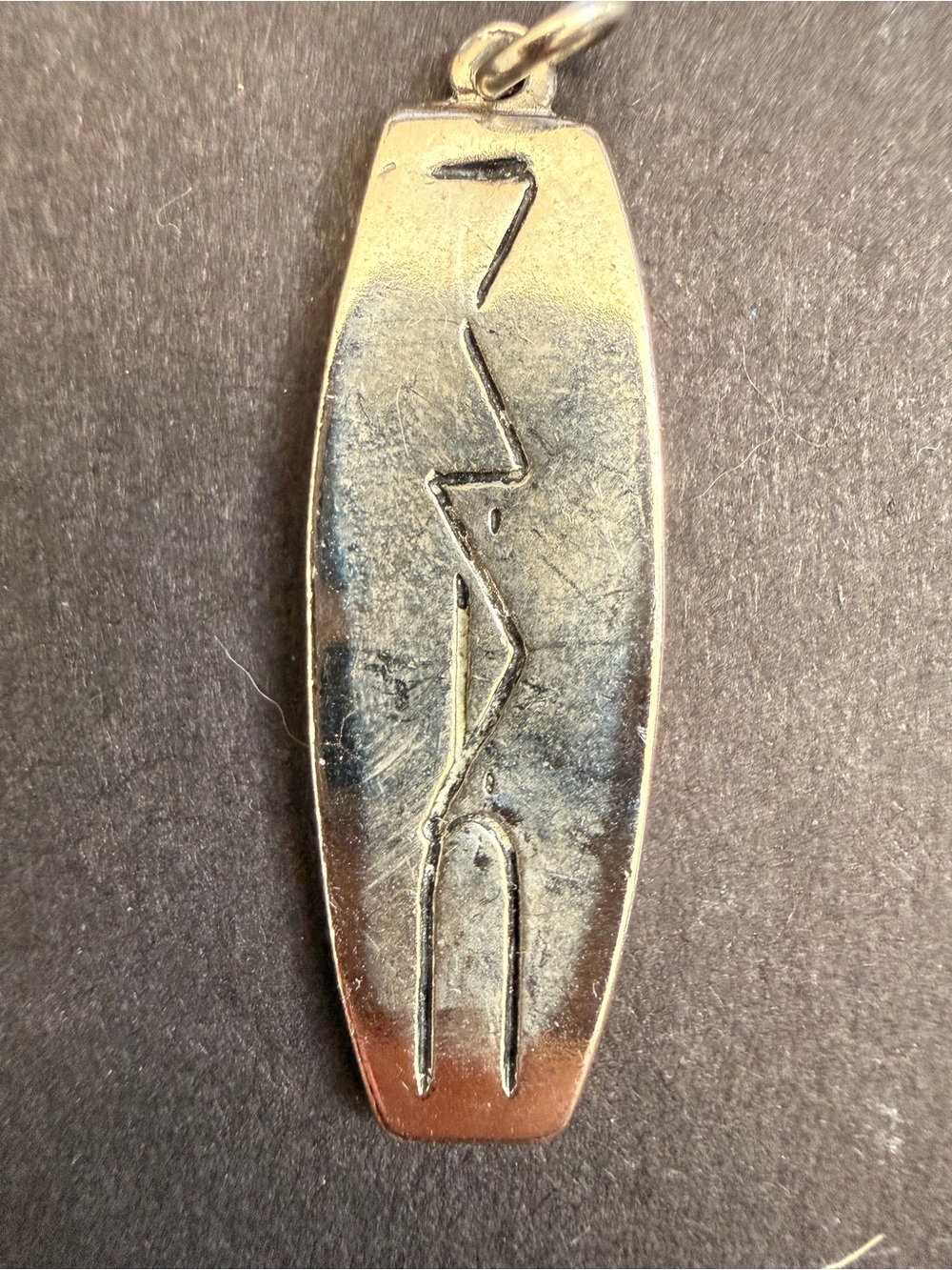 M.A.C Vintage Silver Charm Pendant